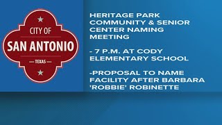 City of San Antonio accepting name suggestions for new community center
