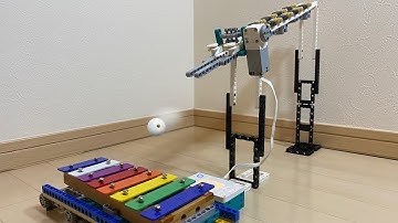 Ode to Joy.  Metallophone robot.  #mindstorms #51515  #legotechnic