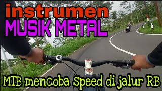 musik instrumen metal rock no copyright || mencoba speed MTB di jalur RB