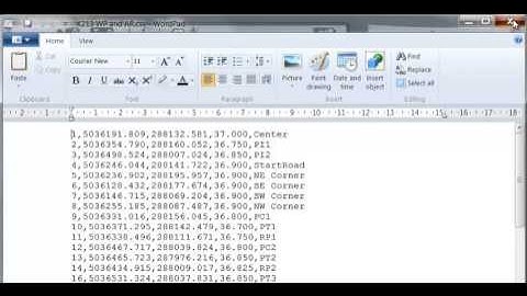 SmartWorx Viva Training Videos: Import ASCII file (points)