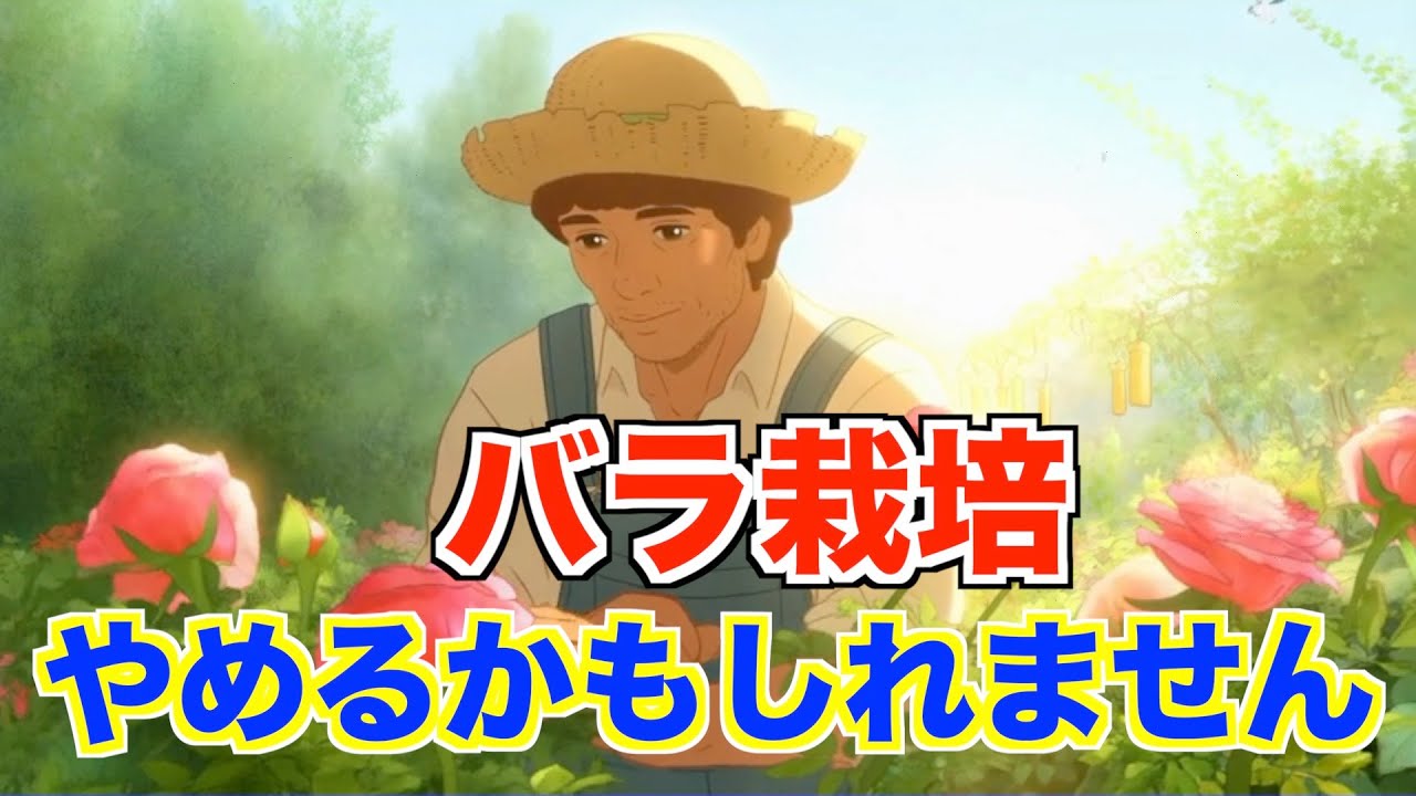 バラ栽培困難症のため…