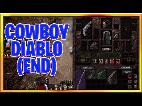 Cowboy Diablo like Game : The Dark West New Action RPG Demo Playtest and Thoughts (Part 2 Ending)