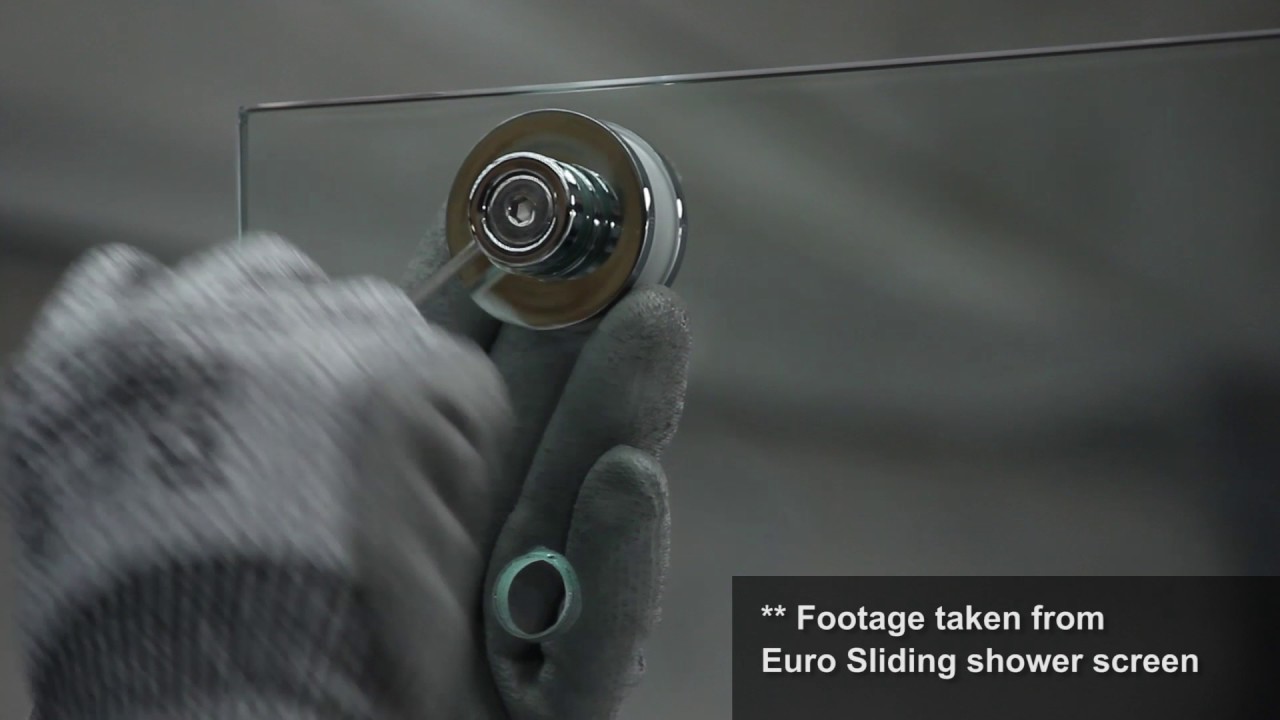 Rick McLean's Designer Bathware Euro Frameless Curved Shower Screen