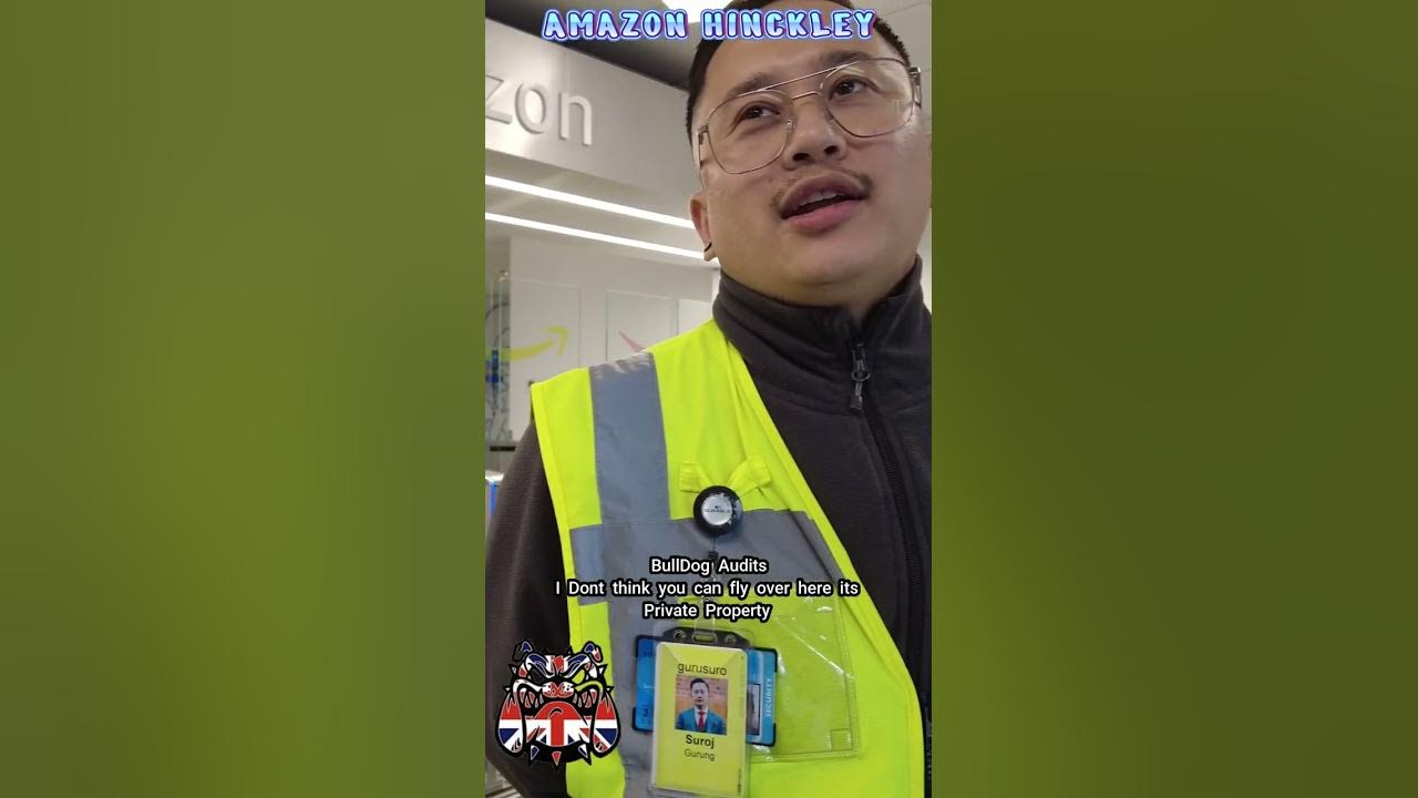 Amazon Hinckley you can't fly a drone over here it's private property shorts amazon drone