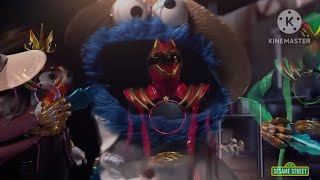 Cookie Monster screaming like a wolf? HOWLING LIKE A GOZYUWOLF