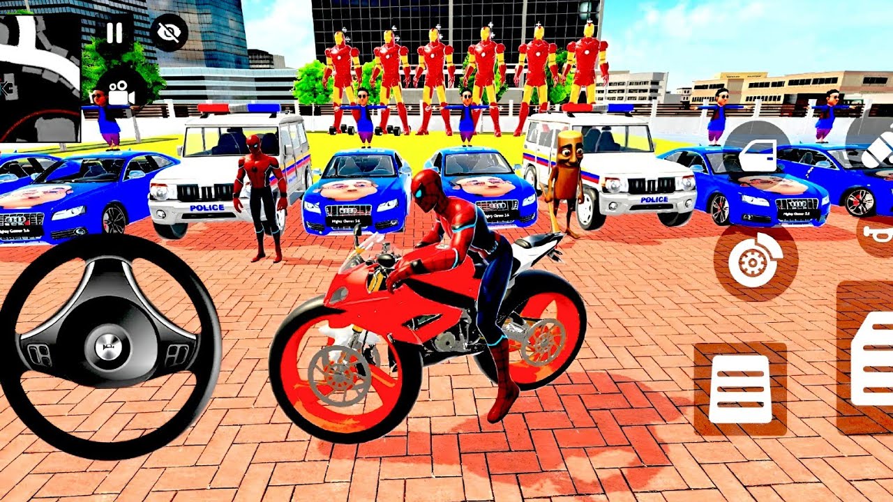 Spider 🕷️ man Train, Squid & Granny 3D Game Indian Thift Auto Simulator Purchase Lot's of Scary🥳