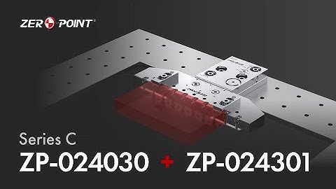 ZP-024030+ZP-024301 |  ZERO POINT is modular precision workholding system for Wire cutting machine.