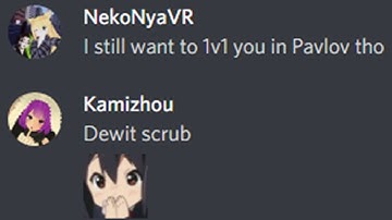 I got challenged to a 1v1... (It gets funny xD) || Pavlov VR