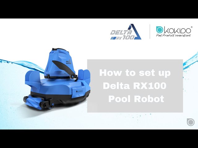 Robot de piscine sans fil - KOKIDO - Delta Plus RX 200