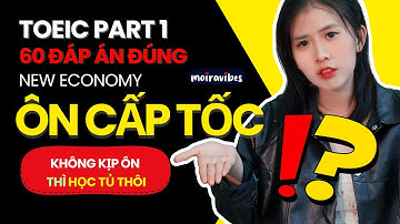 Mẹo Ôn Thi Toeic Cấp Tốc Hay Nhất 2025 | TOEIC LISTENING PART 1 ACTUAL TEST