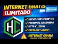 🚨 INTERNET GRATIS ILIMITADO PERSONAL ARGENTINA | HTTP CUSTOM + SERVIDOR PROPIO