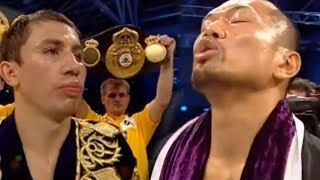 Gennady Ovkin Kazakhstan Vs Mokoto Fuchigani Japan Middleweight Championship