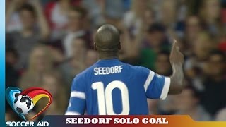 Famous Clarence Seedorf Solo Goal | Soccer Aid Profile