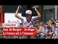 Ref:a5vXbcV_HN8 Tour de burgos : doubl� fran�ais sur la 3e �tape avec le succ�s de tronchon, sivakov nouveau leader