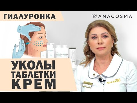 Видео: Гиалуроновая кислота: преимущества для кожи, продукты для использования и многое другое