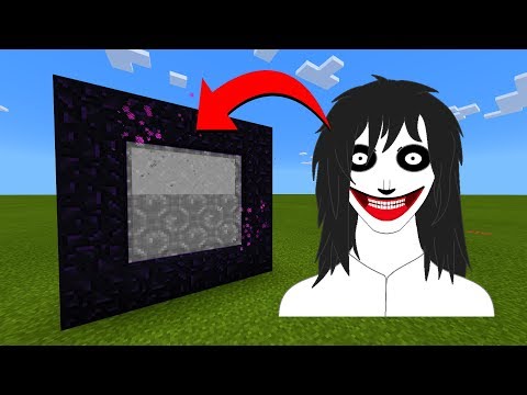 How To Make A Portal To The Jeff The Killer Dimension in Minecraft!