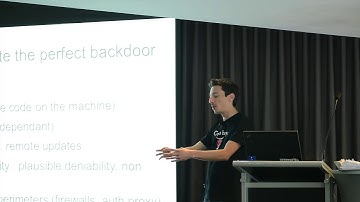 Moabi Research - Hardware Backdooring is Practical - Ruxcon