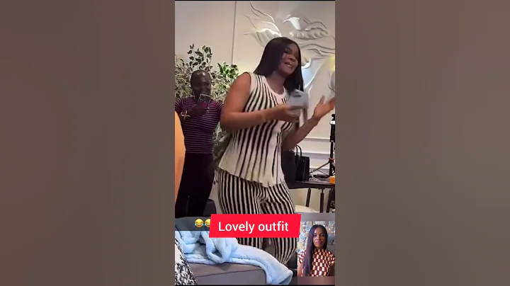 Nollywood Actress, Priscilla Ojo dancing happily, she looks stunning in this lovely outfit.