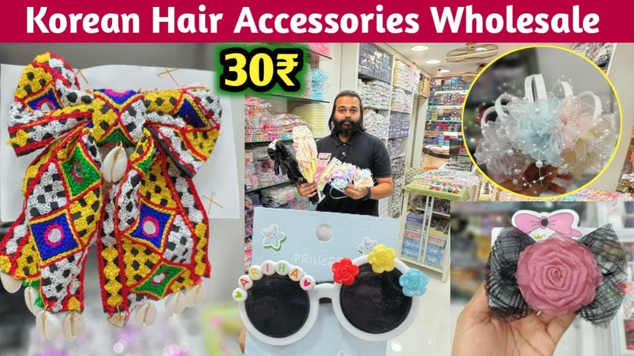KOREAN Hair Accessories Wholesale in Mumbai | Mumbai's LARGEST Korean Hair Accessories Wholesale Hub