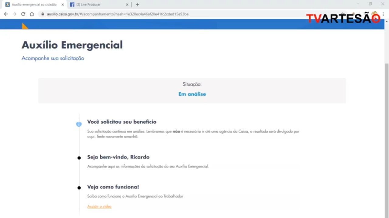 Guia do Artesão Auxilio Emergencial