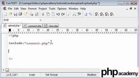 PHP Tutorials  Upload an Avatar Profile Image Part 1   YouTube