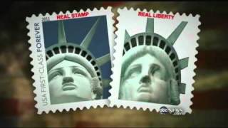 Postal Service admits the Lady Liberty stamp does not show the actual statue.