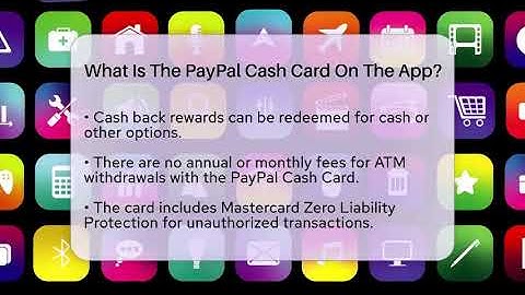 What Is The PayPal Cash Card On The App? - Be App Savvy