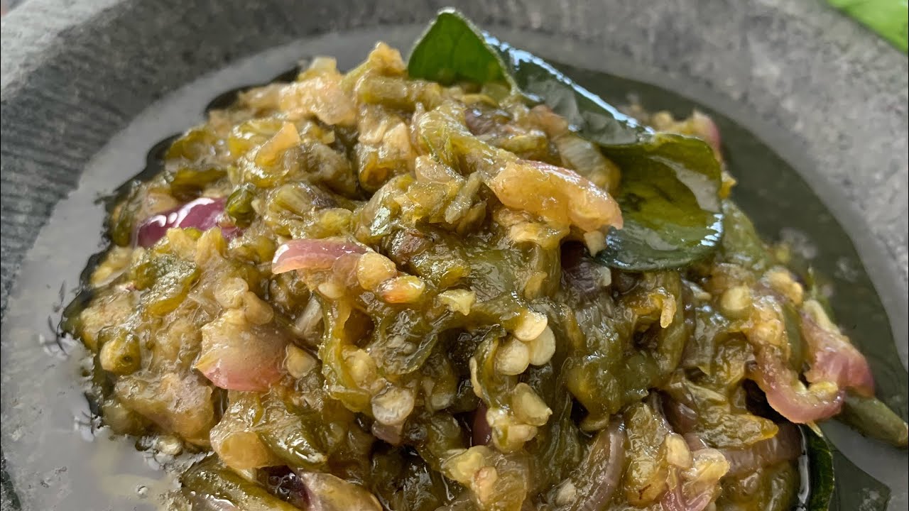 Sambal Ijo Sedap Level Meninggal