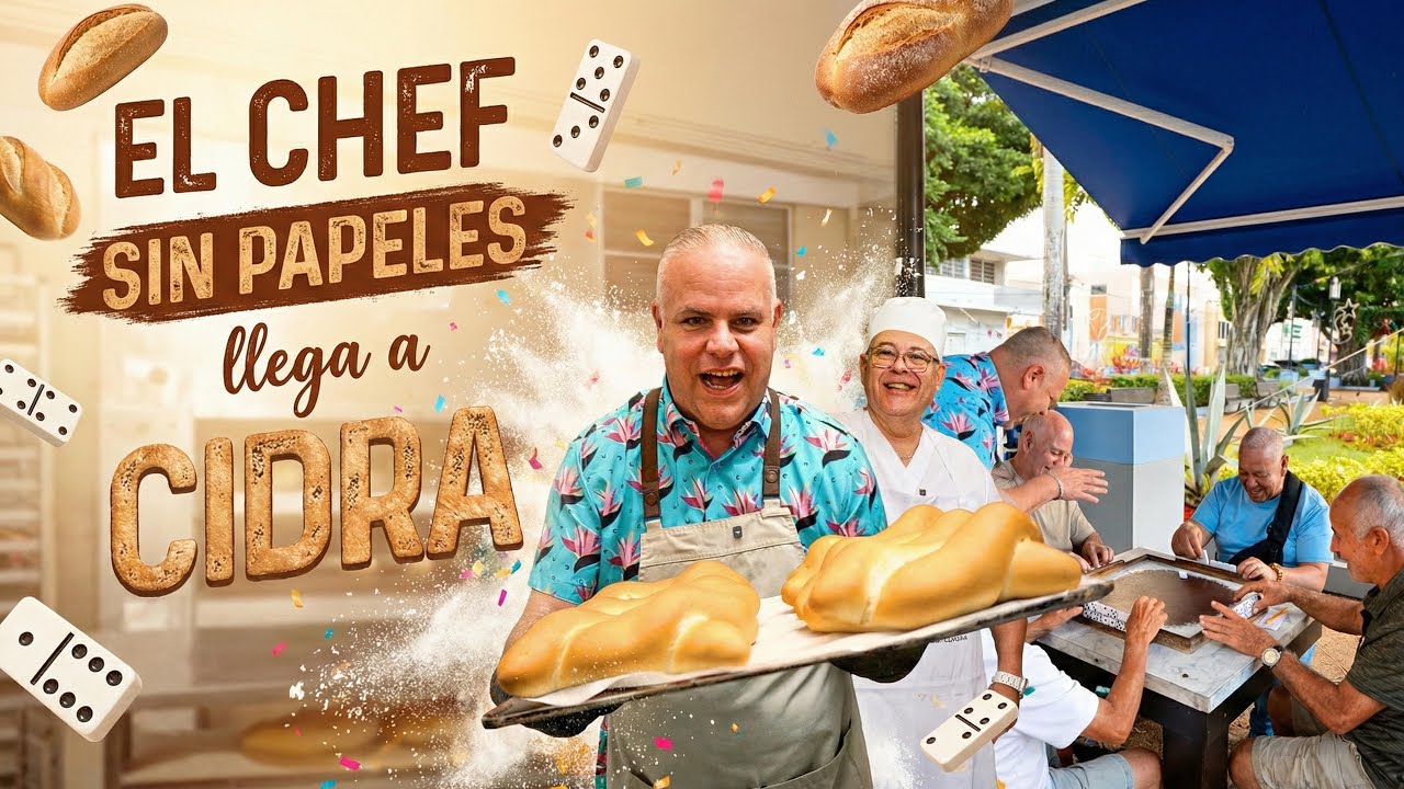 LLEGAMOS A CIDRA El ROADTRIP DE “El Chef Sin Papeles”