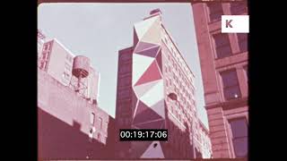 1960S, 1970S New York Street Art, Murals, 16Mm