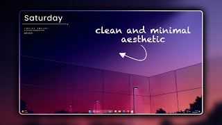 tips for clean and minimal desktop