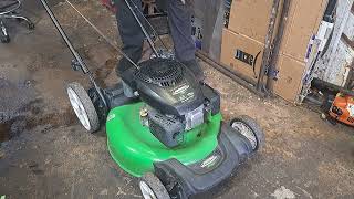 how to clean the carburetor on a lawnboy lawnmower with a 6.5 kohler