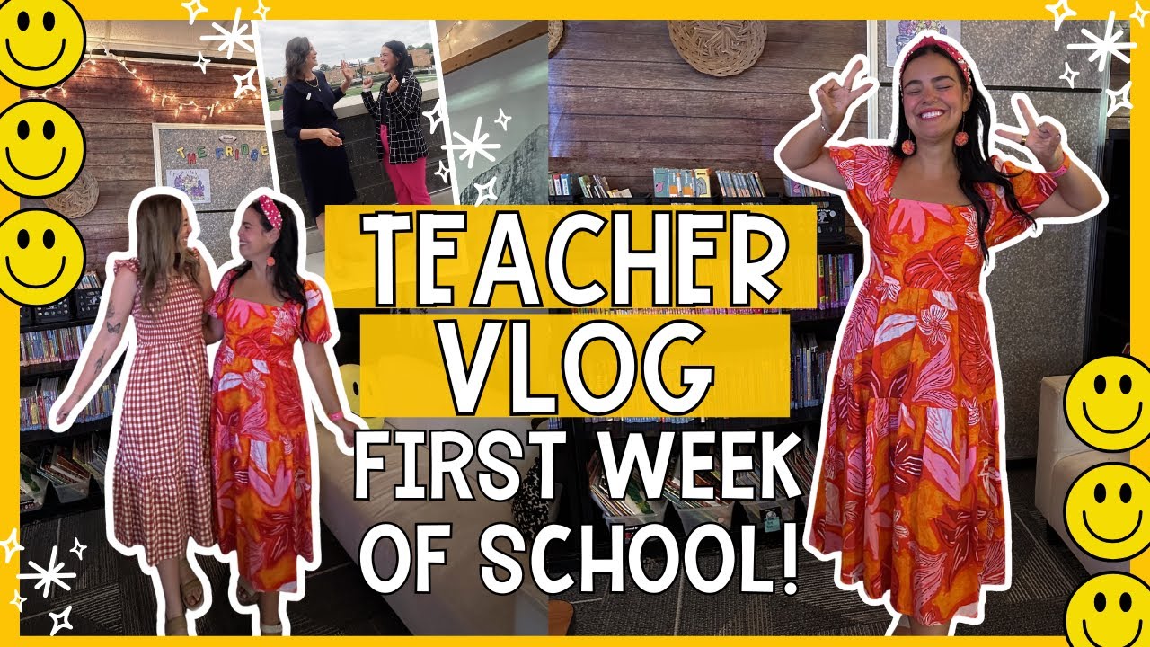 FIRST DAY OF SCHOOL! | Days in My Life Vlog as a Second Grade Teacher