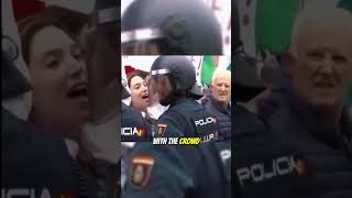 When Your Husbands The Cop At The Protest