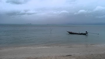 One minute of relaxation: Bang Por Beach, Koh Samui