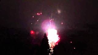 Fireworks at Matlock Bath
