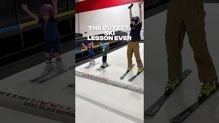 The Cutest Ski Lesson Ever!