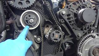 How to replace the timing belt for beginners step by step with explanations. Part 1 of 2.