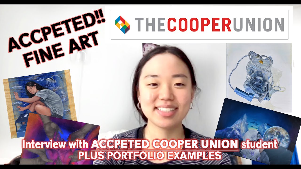 Interview with ACCEPTED COOPER UNION!! Student FINE ART & Her ART