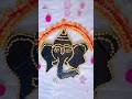 27th August 2025 :aya bappa morya // Ganapati making at home for wall hanging #ganapati #ytshorts