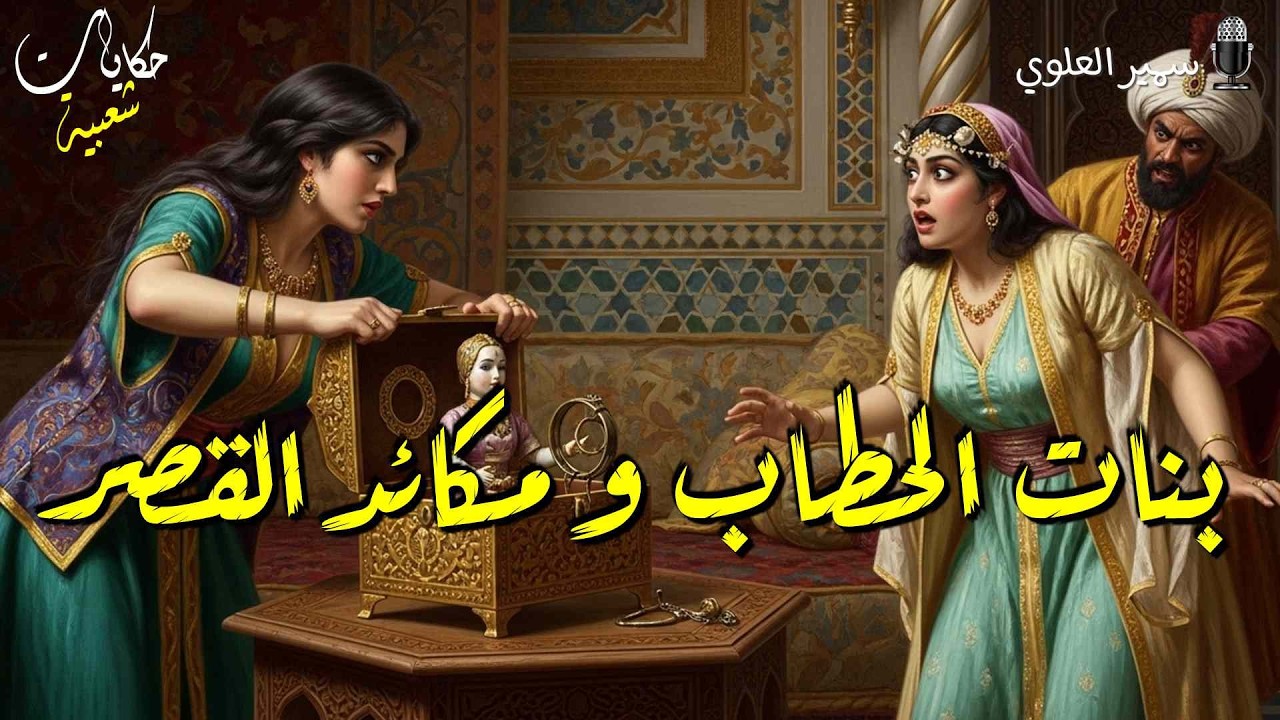 قصة بنات الحطاب و مكائد القصر، قصة معبرة و ملهمة بصوت سمير العلوي.