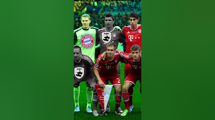 Bayern Munchen 2-1 Borussia Dortmund Champions League Final 2013 #bintangbola