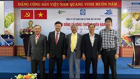 Đại hội đồng Cổ đông thường niên năm 2023 tại Công ty SPC