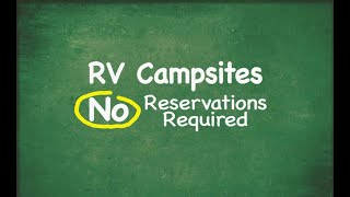 Your Campsite - NO RESERVATIONS REQUIRED