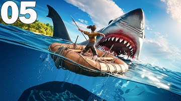 Tiger Shark Attack ▶ Stranded Deep Gameplay In Hindi Part 5