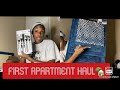 My first Apartment haul//basic holdhold items