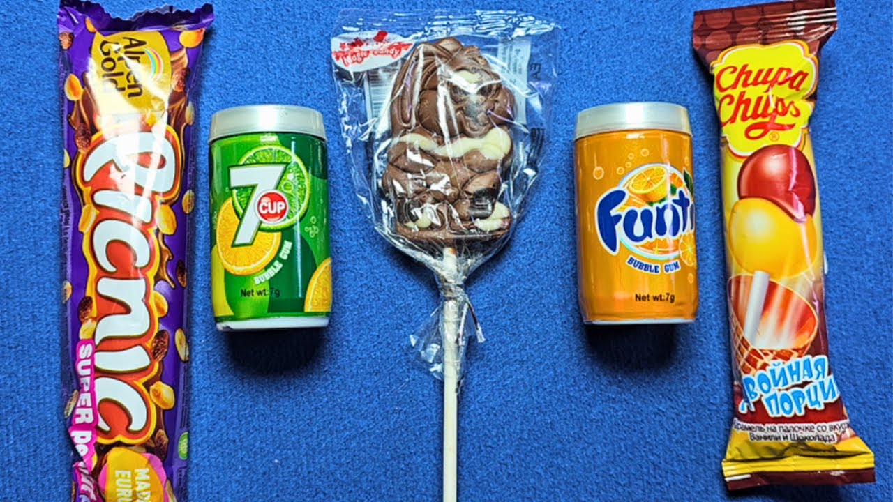 Asmr Candy Unboxing Lollipop /Chopa Chups and Sweet Candy Asmr