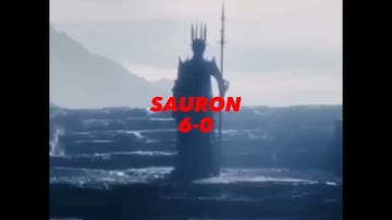 SAURON VS DARTH VADER #sauron #darthvader #anakin #lotr #sw #1v1 #reels #starwars