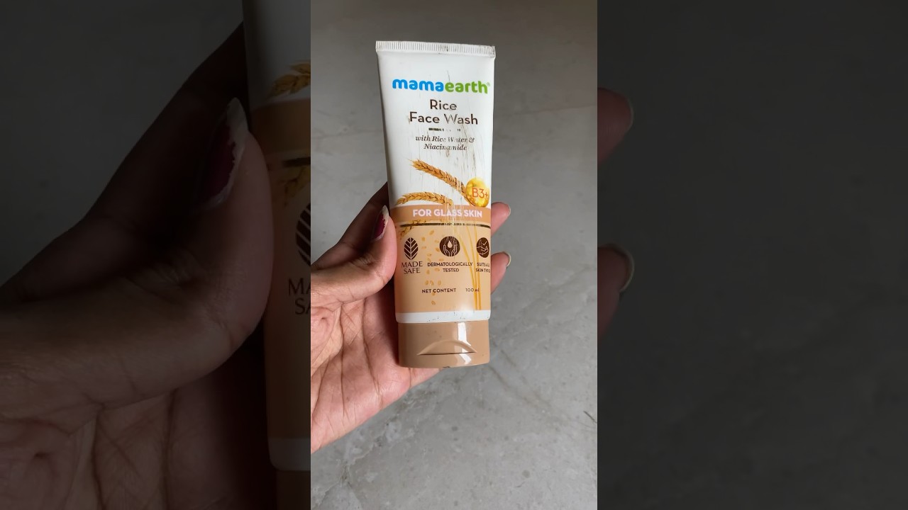 MAMAEARTH Rice Face wash pH Test #shorts #ytshorts #ashortaday #pHtest #explorepage #foryou