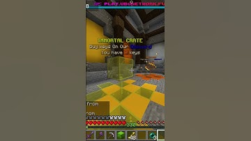 bades create opeing on ubg network #badluck  #minecraftserver #createopining